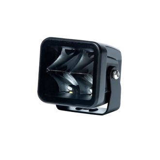 Brightsource LED Light 3.2in Cube Titanium Series Side Reflector Driving Pattern 5700K 40W - Pair