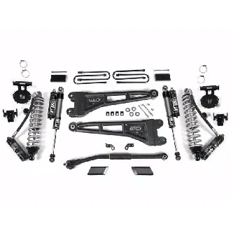 BDS Lift Kit 5.5in. Radius Arm Leaf Spring W/Fox 2.5 Shocks