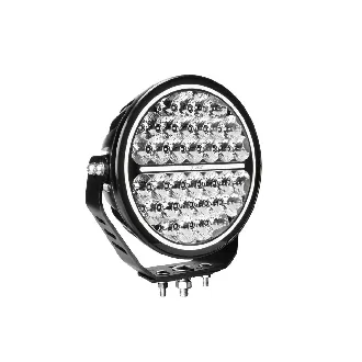 Brightsource Driving Light 9in Round Siberia Night Ranger - Clear Lens