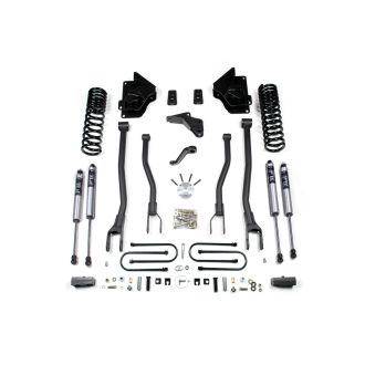 BDS 4-Link Lift Kit 4in/2in - Diesel w/ FOX(13-18 Ram 3500 4wd)