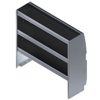 Westcan Shelf Unit 3 Shelf Incl Dividers - Van 60in x 15-3/4in x 46in H