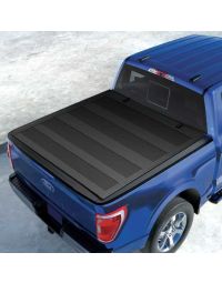 RFX Hard 4-Panel Folding Tonneau Cover  – Black (19-26 Ram 1500 New Body (76in) 6ft 4in SB)